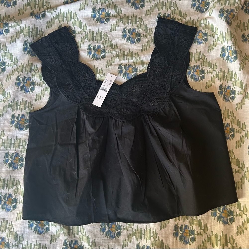 J. Crew Swingy Lace Tank Top - Picture 5 of 6